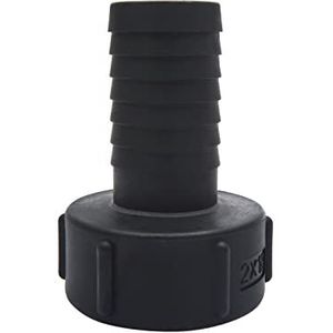 Vogueing Way 1000L IBC 12 mm, 25 mm, 38 mm, 50 mm watertank zwart tuinslang adapter montage gereedschap 1.5 inches/38mm