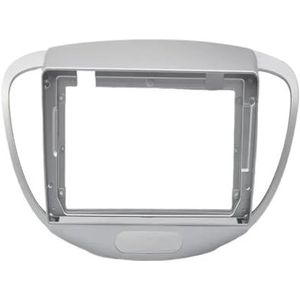 Dashboardbekledingsframe Auto 2Din Audio Frontpaneel Fascia Frame Voor Hyundai I-10 I10 2007 2008 2009 2010 2011-2013 9"" Groot Scherm Radio Stereo Paneel Dashboard Autoradio dashboardframe stereopanee