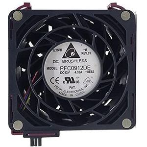 For - 9000RPM, 202.82CFM, 80,000 Hours Lifespan PFC0912DE 12V 4.32A High-Performance Fan for HP Servers LMNCBVYA