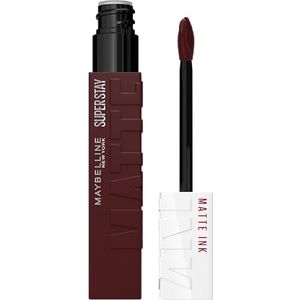 Maybelline New York Lippenstift, Super Stay Matte Ink, vloeibaar, mat en langdurig, nr. 50 Voyager, 5 ml