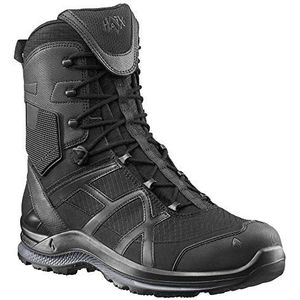 HAIX Black Eagle Athletic 2.0 T high/black Sidezipper: Ademende sportschoen met ritssluiting aan de zijkant. UK 8 / EU 42