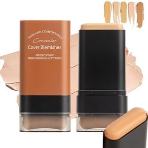 2025 Nieuwe Flawless Foundation Stick - Hydraterend Lichtgewicht Met Kwast, Multifunctioneel Make-up (05#)