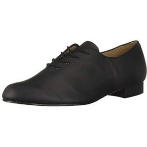 Bloch Dance Men's Jazz Oxford Leather Sole Dance Shoe, Black, 10.5 Medium US