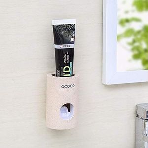 Automatische Tandpasta Dispenser Dust-proof Tandenborstelhouder Wall Mount Stand badkameraccessoires Set Tandpasta Squeezers Tooth