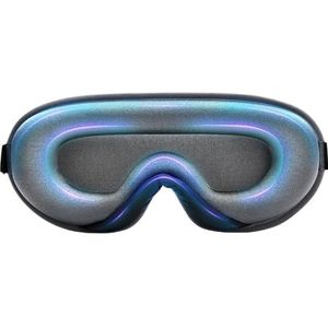 3D Zacht Oogmasker voor Slapen Oogschaduw Blokkeren Licht Slaap Aid Ooglap Ademend Oogschelp Blinddoek Reizen Relax Slaapmasker (Grijs)