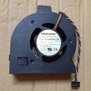 PVB080G12H 12V 0.6A Chassis Turbine Fan 4-Wire PWM Integrated Machine Silent Heat Dissipating Fan