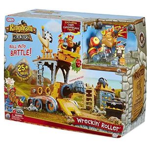 Little Tikes 647093 Kingdom Builders-Wreckin met Bashers Leader Captain Cannonblast met 25+ Roller Stukken, waaronder het laten vallen van balkon, schietende ijzeren vuist, kanon en nog veel meer