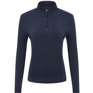 LeMieux Faye Fleece 1/4 Zip Lange Mouw Top - Marineblauw