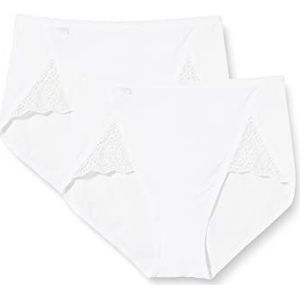 Sloggi Damesbroek (2 stuks), Wit (Wit 0003), 50