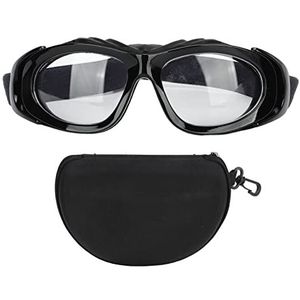 Sportbril, Professionele Sportbril HD-veiligheidsbril voor Buiten Basketbal Voetbal Fietsen Hardlopen Wandelen (zwart)