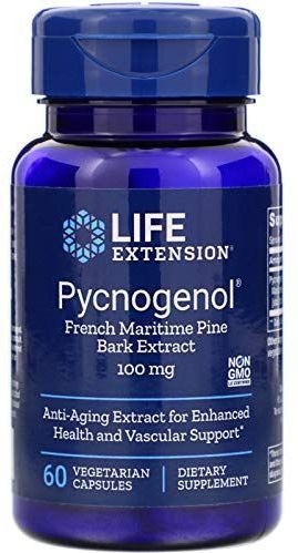 Life Extension - Pycnogenol - 60 Capsules - Antioxidanten