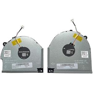 CPU GPU Laptop Koelventilator Voor Lenovo voor Legion Y7000 2018 Y7000-1060 1050 Y530 Y530-15ICH DFS200105BR0T 4-draads(Cpu and gpu fan)