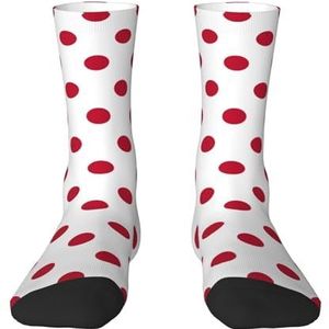 Evengigy Japanse vlag Grappige Sokken Crazy Fashion Cool Gepersonaliseerde Zachte Crew Sokken voor Mannen Vrouwen unisex, Wit, One size