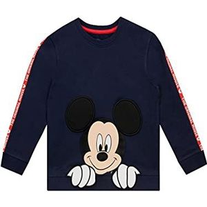Disney - Mickey Mouse - Sweatshirt - Blauw - 100% Katoen
