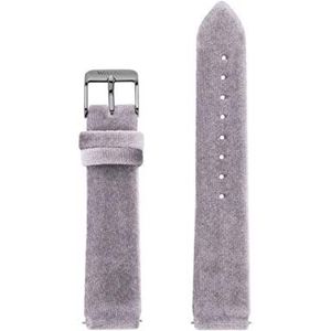 Armband van fluweel van het merk Watx, model Leather Velvet/Lilac/38 mm, referentie WXCO1029, 50 hojas, strepen