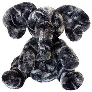 Manhattan Toy Luxe Liam knuffeldier olifant pluche babyspeelgoed, 22,86 cm