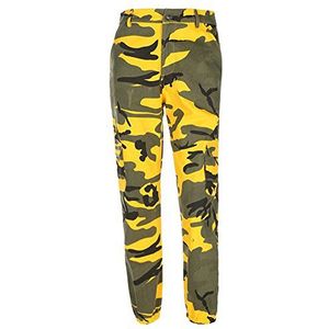 PengGeng Dames Casual Baggy Werkbroek afdrukken Jogger Broek Camouflage Jeans