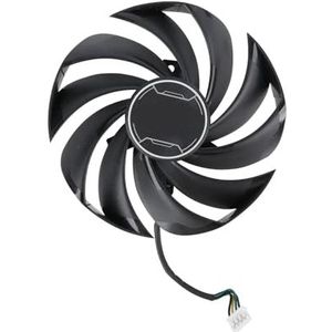 Computerkoelgedeelte RTX 4080 4090 Ventus 3X 12G OC grafische kaartkoeler GPU-koellichaam voor vervanging grafische kaart RTX4080 RTX4090 (Fan - A)