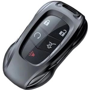 Autosleutel beschermhoes Autosleutel Bescherming Shell Cartoon Slimme Afstandsbediening Sleutel Cover Auto Accessoires Voor CT4 CT5 CT6 XTS XT6 XT5 XT4 Sleutel Shell(Gray Style B)