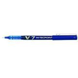 Pilot V7 Hi Tecpoint rollerball pen met vloeibare inkt Eenpersoonsbed blauw