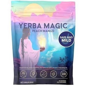 Yerba Mate-supplementen Met Prebiotica En Probiotica, Gericht Op Een Betere Darmgezondheid, Verfrissende Yerba Mate Instant Theepoeder(3pcs)