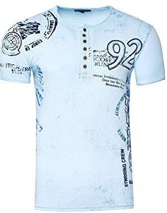 Rusty Neal Shirt  blauw