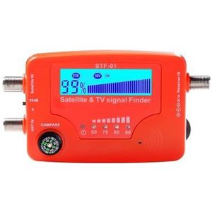 2-in-1 satelliet- en tv-signaalzoeker LCD digitale satellietzoeker Draagbare tv-antenne Signaalsterktemeter Signaalzoekmeter Hoge gevoeligheid