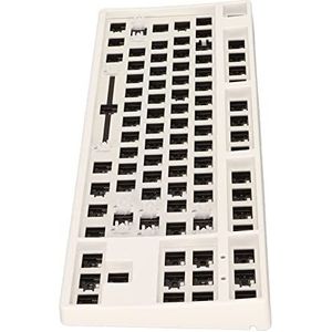 Custom Gaming Keyboard 87 Toetsen Mechanisch Toetsenbord DIY Kit Zeer Compatibel 87 Toetsen TKL Hot Swap Switch 80% ABS Aluminium Ontwerp voor Wit