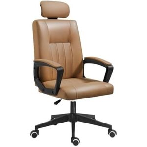 Werkstoel Bureaustoel Directiestoel Bureaustoel Ergonomische Bureaustoel Boegvoet Leren Bureau Gamingstoel Directiestoel Met Hoge Rugleuning Bureaustoelen Computer Stoel (Color : D, Size : 120 * 60cm