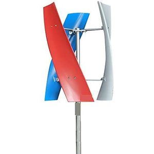 Windturbinegenerator Energie Windturbine 600W 800W 1000W Verticale Turbine Permanente Magnetische Levitatie 12v 24V Met MPPT Controller(Color:Turbine Only,Size:MULTICOLOR_24V)