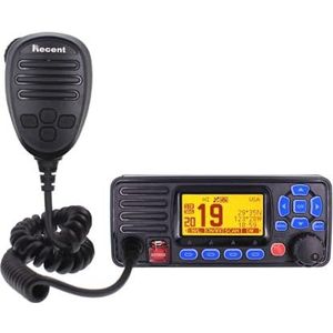 Recente RS-509MG 25W VHF 156.000-162.000MHz Vaste maritieme radio met GPS Walkie talkie IP67 Waterdichte mobiele boot VHF-radiostati(RS-509MG-GPS)