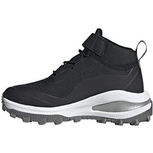 adidas Fortarun ATR El K Sneaker, Core Black/Silver Met./Ftwr wit, 37 1/3 EU, Core Zwart Zilver Met Ftwr Wit