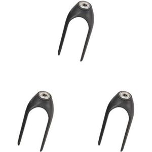 3 Set Duurzaam Rolstoel Vervanging Vorken Universele Voor Meeste Rolstoelen PVC Verdikte ABS Rolstoel Caster Vorken Voorvork 8 inch