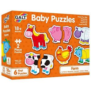 Galt Toys, Baby Puzzles - Farm, Jigsaw Puzzles for Kids, Ages 18 Months Plus