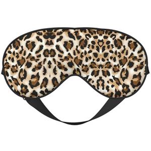 Luipaard Slaap Eye Mas Bijgewerkt Ontwerp Licht Blokkerende Night Eye Blinder Mannen Vrouwen Shift Werk Reizen