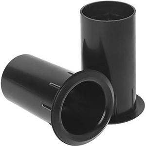 xbiez Zwarte Bass Air Poorten Kabinet Poort Buizen Poort Buis 35x67mm Lucht Subwoofer Hifi Accessoires Stands Desktop