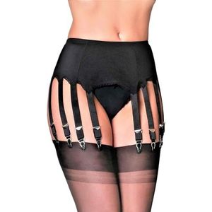 ZALHIN - Jarretelgordel - Zwart - Verstelbare Bandjes - Kousen Bretels