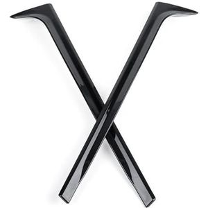 Voor VW Voor Polo Voor MK5 6R 6C 2011-2017 Auto Achterruit Canard Splitter Deflector Cover Side Spoiler Sticker Trim Auto Achterspoilers