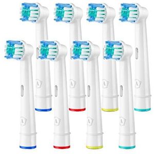 Aster Opzetborstels Compatibel met Oral B - Professionele Elektrische Borstelkoppen Classic Precision Clean Borstelkoppen Passend Bij Professional Care 8 Stuks