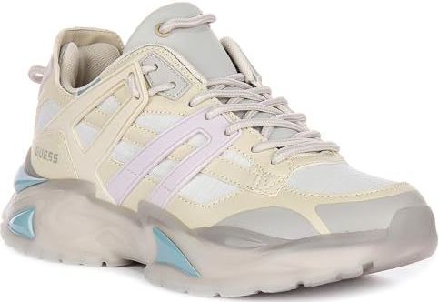 Guess - Belluna - Sneakers - Beige - Platformzool