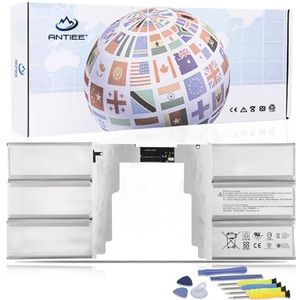 ANTIEE G3HTA050H G3HTA049H Laptop Batterie Compatible with Microsoft Surface Book 2 1835 13.5"" 13.5-Inch Series 11.36V 57.3Wh/5042mAh Notebook Keyboard with Tools