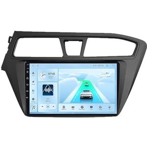 Android 14 Autoradio Stereo voor H-yundai i20 (2015-2017) 9 Inch Touchscreen Multimedia Speler met Draadloze Carplay 2 Din GPS Navigatie FM RDS Bluetooth 5G-WiFi SWC DSP,M100s