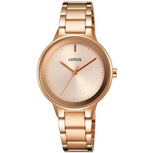 Lorus Horloges dameshorloge mode analoog kwarts roestvrij staal gecoat RRS70VX9