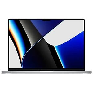 Apple MacBook Pro, 2021 met M1 Pro Chip 10-core CPU en 16-core GPU (16-inch, 16GB RAM, 1TB SSD-opslag) QWERTY Dutch Zilver (Refurbished)
