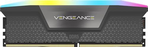 CORSAIR - VENGEANCE RGB - RAM Geheugen - Grijs - 16GB - 5200MHz