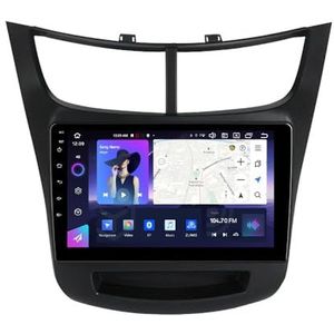 Android 14 Autoradio Stereo voor C-hevrolet Sail (2015-2018) 9 Inch Touchcreen Multimedia Player met Draadloze Carplay Android Auto 2 Din GPS Navigatie FM RDS Bluetooth 5G-WiFi SWC DSP,M400s