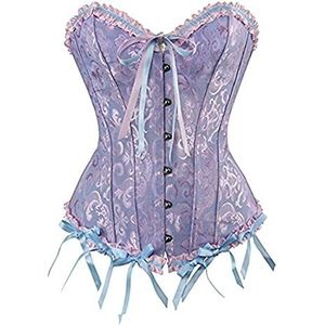 Dames - Brokaat - Overbust Korset - Shapewear Outfit