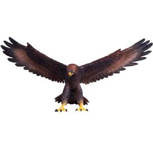 MOJO Golden Eagle Realistische Internationale Wildlife Toy Replica Handgeschilderde Beeldje