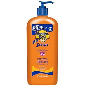 Banana Boat Ultra Sport Zonnebrand lotion Zonnebrand crème, gezinsformaat verpakking SPF 50+