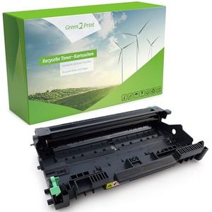 Green2Print Trommel 12000 pagina's vervangt Brother DR-2100 geschikt voor Brother DCP7030, DCP7040, DCP7045N, HL2140, HL2150N, HL2170W, MFC7320, MFC7440N, MFC7840W
